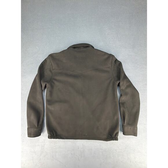 Outlander By Craft & Flow Western Suede Zip Jacket Men’s M Blk Style#E-Manuel-MN - Picture 7 of 8